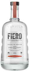 Fiero Tequila Habanero bottle, 750ml, made in Mexico, infused with fresh habanero peppers.