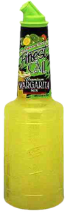 Finest Call Margarita Mix 1 L Bottle with Fresh Lime Illustration
