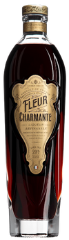 Fleur Charmante Liqueur Artisanale 750 ML bottle with elegant label design.
