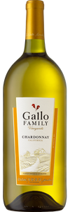 Gallo Family Vineyards Chardonnay California 750 ML Bottle – Crisp White Wine