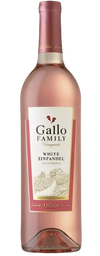 Gallo Family Vineyards White Zinfandel California 750 ML wine bottle