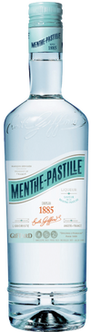 Giffard Menthe-Pastille Liqueur 1L bottle with peppermint aromas.
