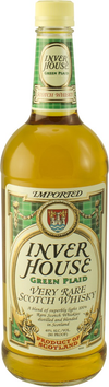 Inver House Green Plaid Rare Scotch Whisky 750 ML bottle, smooth Scotch with oak, fruit, and spice notes.