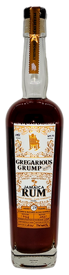 Gregarious Grump Barbados 2001 20yr aged Jamaican rum bottle with rich molasses and oak notes