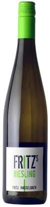 Gunderloch Riesling Fritz'S 2017 wine bottle 750ML with green and white label.
