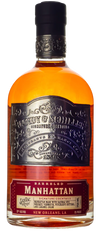 Handy Schiller Barreled Manhattan Cocktail 750 ML bottle with amber liquid and ornate label.