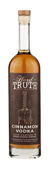 Hard Truth Cinnamon Vodka 750 ML bottle with fiery cinnamon flavor.