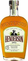 Henderson Whiskey Apple Flavored Whiskey 750 ML bottle with logo and labeling detailing.