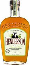 Henderson Whiskey Apple Flavored Whiskey 750 ML bottle with logo and labeling detailing.