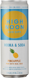 High Noon Spirits Sun Sips Pineapple Vodka and Soda 700 ML