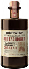High West Distillery Barrel-Finished Old Fashioned Cocktail 750 ML