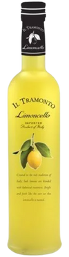 Il Tramonto Limoncello Liqueur 750 ML bottle from Italy's Campania region.