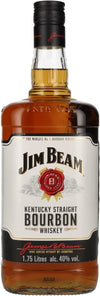 Jim Beam Kentucky Straight Bourbon Whiskey 1 L