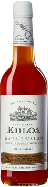 Koloa Rum Co. The Original Kauai Cacao Chocolate Flavored Rum 750 ML bottle with label.