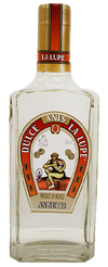 La Lupe alcohol 99 proof Spirit 750ml bottle with anise flavor and gold cap