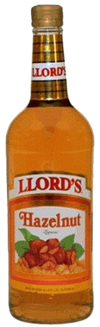 Llords Hazelnut Liqueur 1L bottle with nutty rich flavor and smooth texture