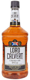 Lord Calvert Canadian Whiskey 1 L bottle displaying label.