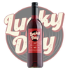 Lucky Day Red wine bottle with label, 750 ML.