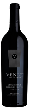 Bottle of Venge Cabernet Sauvignon Beckstoffer Missouri Hopper 2021 750 ML