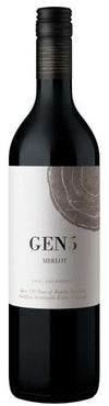 Bottle of Gen5 Wines Merlot Clarksburg 2022 750 ML on a clean white background.