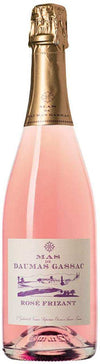 Mas De Daumas Gassac Vin De Pays De L'Herault Rose Frizant wine bottle, 750 ML, blush color.