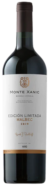 Bottle of Monte Xanic Edición Especial Malbec 2020, a premium Mexican red wine with rich color and stylish label, perfect for pairing or collecting.