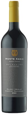 Bottle of Monte Xanic Selección 2020, a premium Mexican red blend wine with elegant label and deep color, ideal for dinner pairings or special occasions.