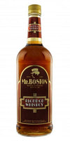 Mr. Boston Blended Whisky 1 L bottle with vintage label design.