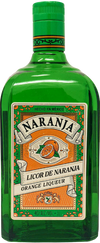 Naranja Licor De Naranja Orange Liqueur 750 ML bottle with vibrant citrus aroma and warm orange flavor.