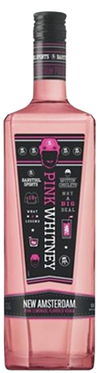 New Amsterdam Pink Whitney Pink Lemonade Flavored Vodka 1 L bottle.