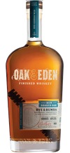 Oak & Eden Rum Soaked Oak Rye & Rumba Rye Whiskey 750 ML Bottle