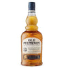 Old Pulteney 12 Years Old Single Malt Scotch Whisky bottle with deep amber red color and copper glow.