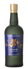 The Kyoto Ki No Bi Sei Navy Strength Gin 750ml bottle with a bold blue label and golden details, 54.5% ABV.