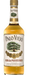 Palo Viejo Rum Gold 750 ML bottle from Destilería Serrallés, Puerto Rico.