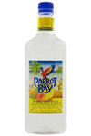 Parrot Bay Pineapple Rum 750 ML bottle with tropical label design.