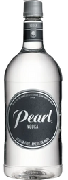 Pearl Vodka Black Label 1.75 L bottle, crafted from hand-selected soft winter wheat and Canadian Rocky Mountain water.