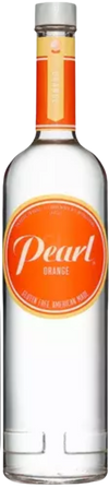 Pearl Vodka Orange Vodka 1 L bottle with orange label.
