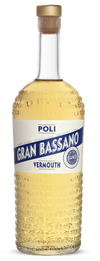 Poli Distillerie Gran Bassano Bianco Vermouth 750 ML bottle, premium Italian vermouth