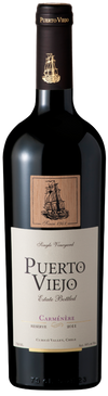 Bottle of Puerto Viejo Carmenere 750 ML red wine