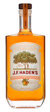 J.F.Hadens Small Batch Mango Liqueur 750 ML bottle with label displaying mango and tree imagery.