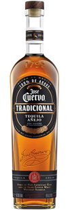 Jose Cuervo Tradicional Añejo Tequila 750ml bottle with rich amber color and premium labeling.