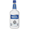 Skol Vodka 100 1.75L bottle with blue label and premium branding.