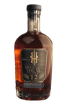 Hooten Young 12 Year whiskey bottle with dark label, aged aroma.