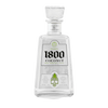 Bottle of 1800 Coconut Tequila 750 ML with coconut and cocktail glass