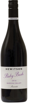 Hewitson Baby Bush Mourvedre wine bottle from Barossa Valley.