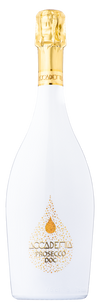AcCademia White Prosecco 750 ML bottle with gold accents and elegant design.