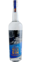 New Riff Copper Pot Distilled Kentucky Wild Gin 750 ML bottle with blue label.