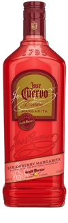 Jose Cuervo Golden Strawberry Margarita 1.75 L bottle with Cuervo Gold and Grand Marnier.