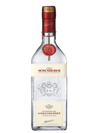 Bottle of Schladerer Kirschwasser 750 ML with clear, vibrant cherry brandy pour