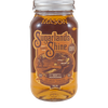Sugarlands Shine Butterscotch Gold Moonshine 750 ML bottle on white background.